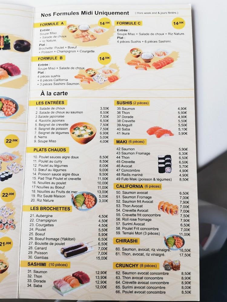 Sushis et Nems - Menu Image 3
